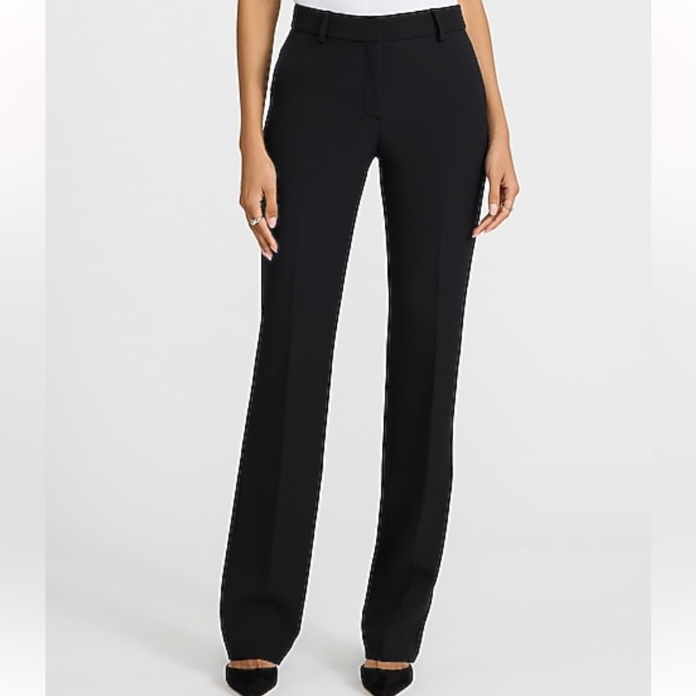 Express Editor mid rise bootcut pants NWOT
